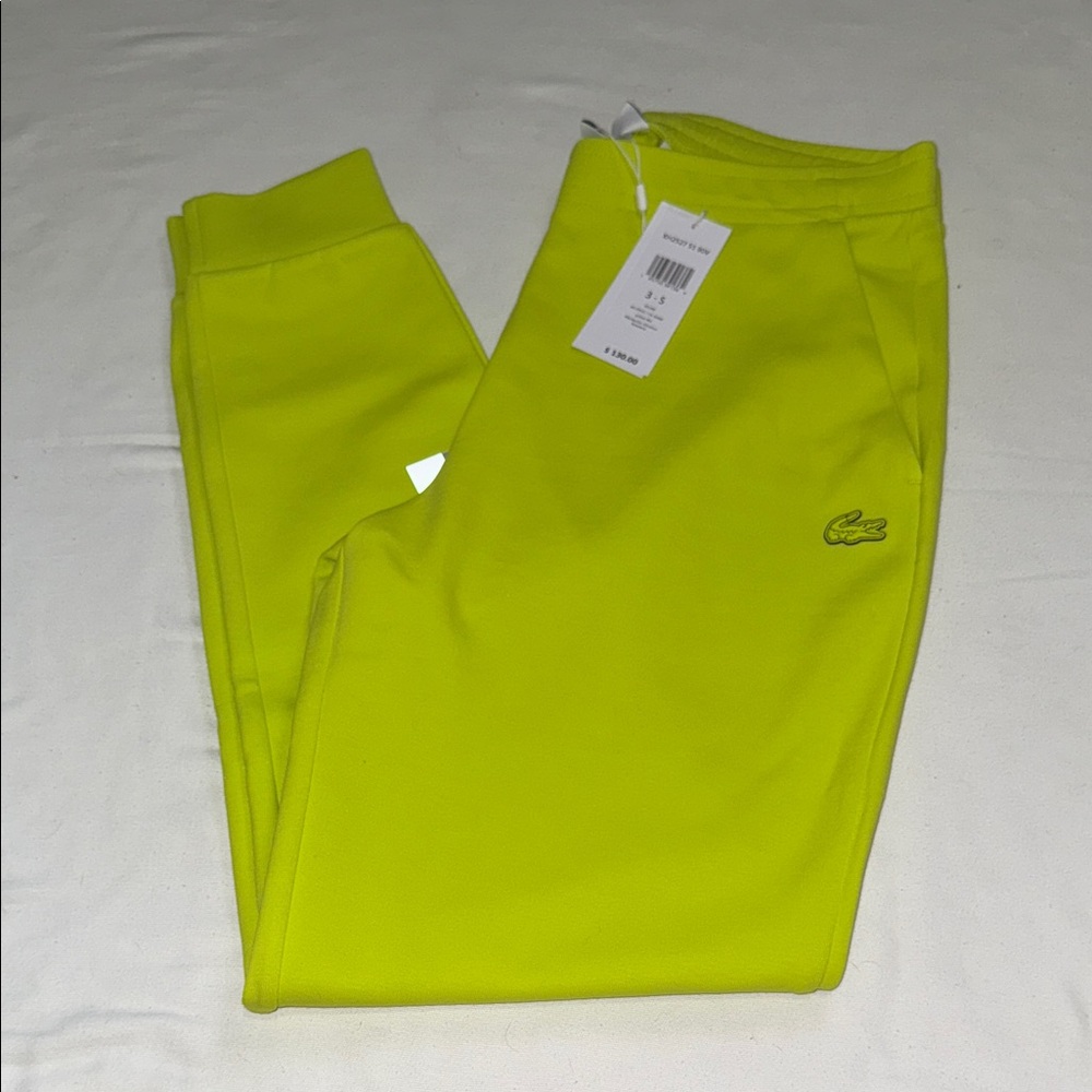 Lacoste Men’s Bright Yellow Sweatpants
